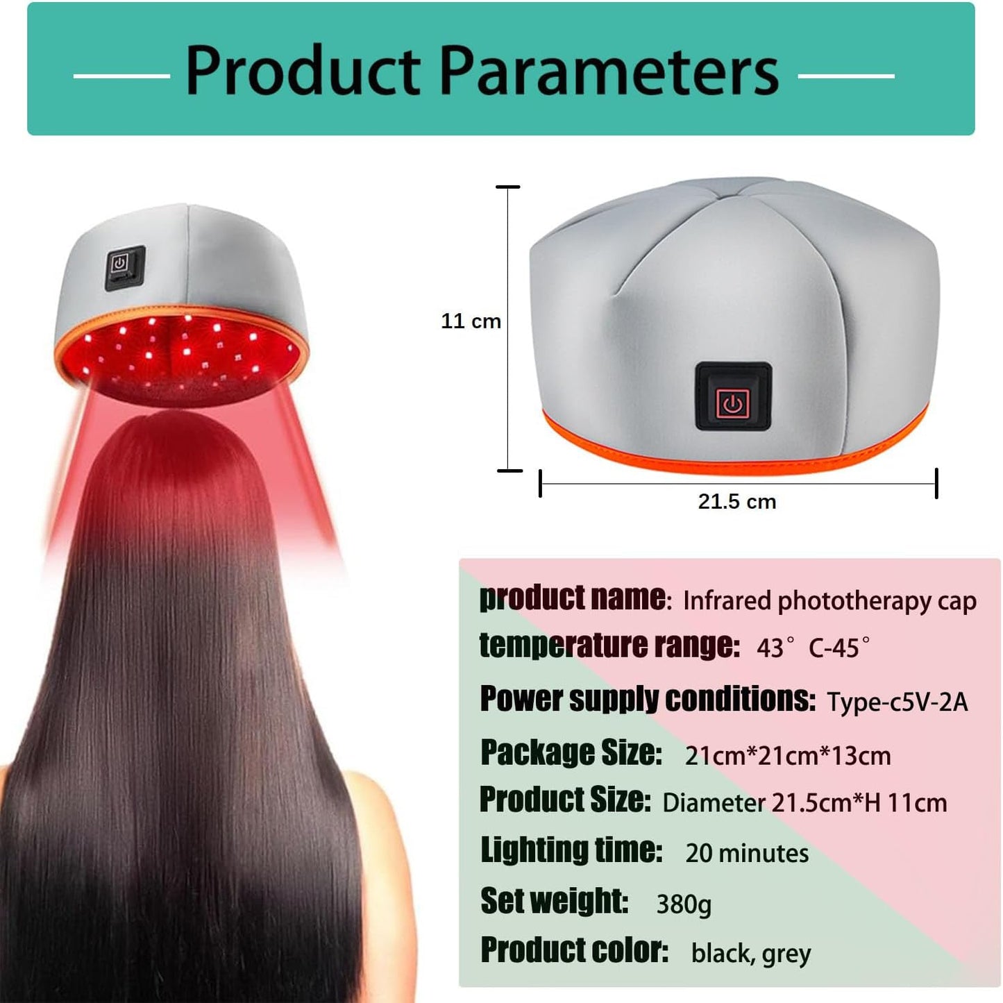 Red Light Therapy Cap for Hair Growth - Aussies Premium