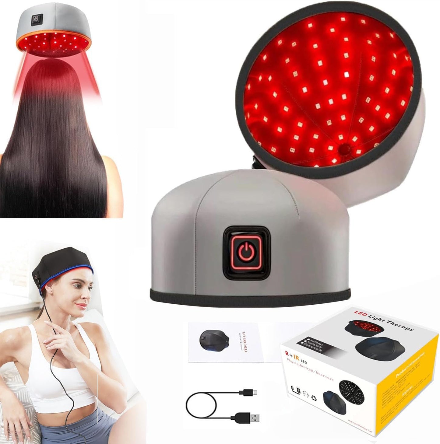 Red Light Therapy Cap for Hair Growth - Aussies Premium
