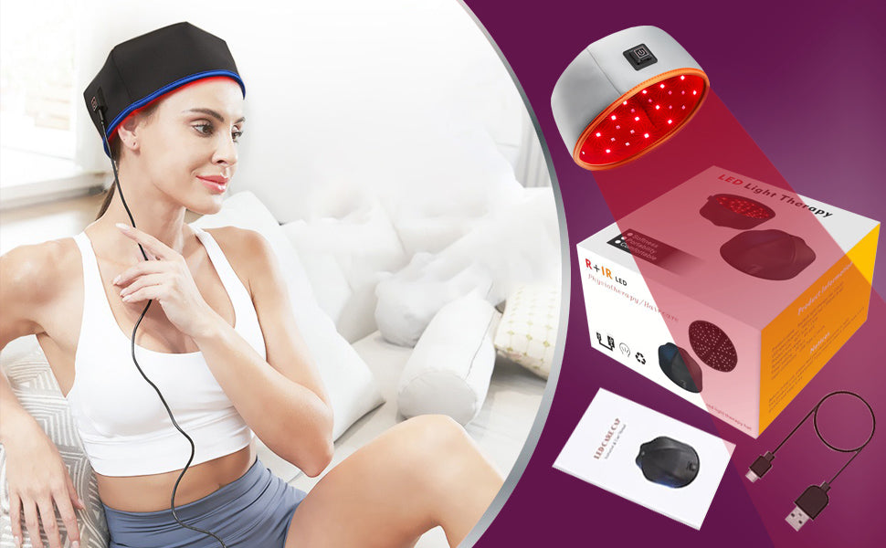 Red Light Therapy Cap for Hair Growth - Aussies Premium