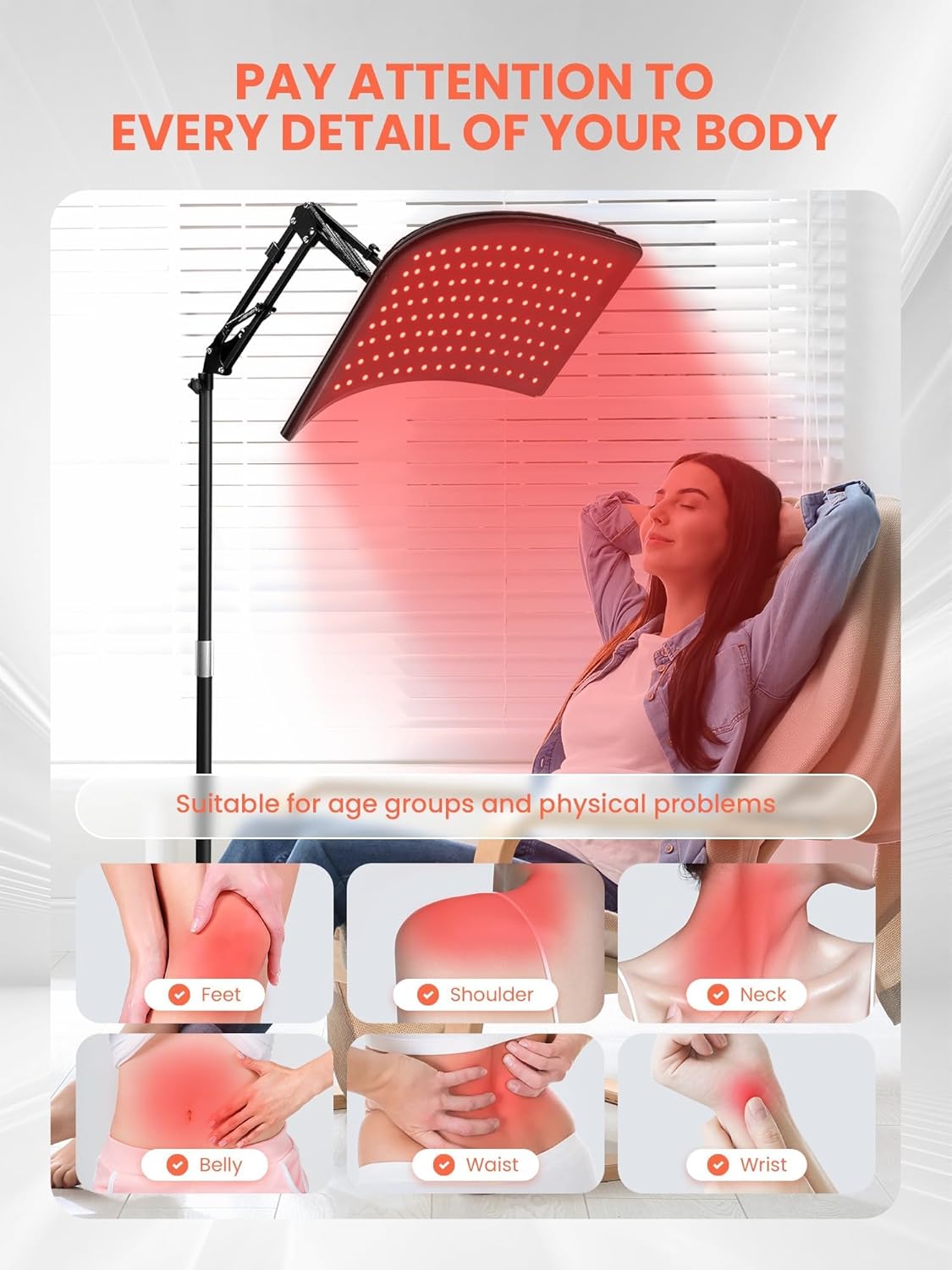 Portable Red Light Therapy Panel - Aussies Premium