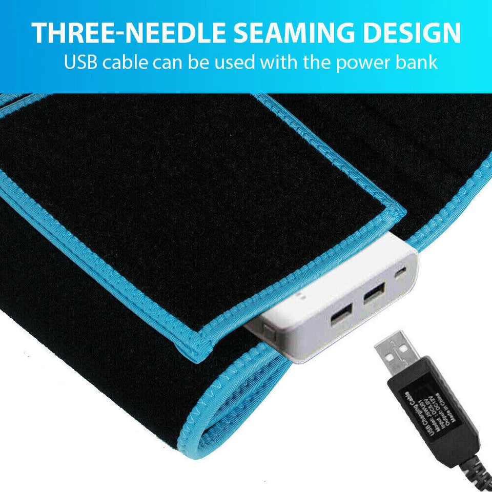 π΄ 660nm Red Light 850nm Infrared Light Therapy Belt β Pain Relief & Fat Reduction Wrap - Aussies Premium