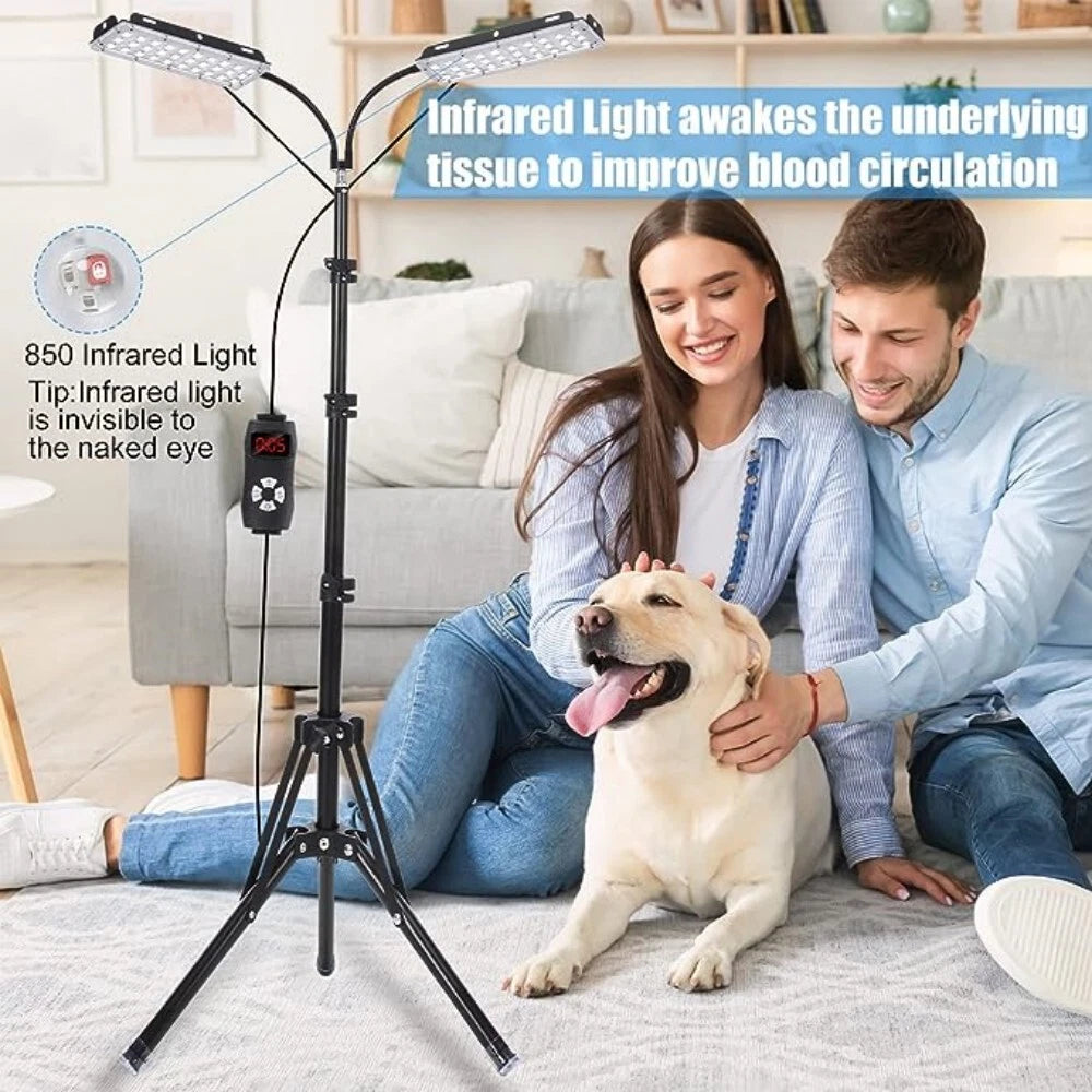 Red & Infrared LED Therapy Dual Light - Aussies Premium