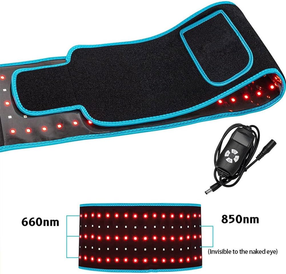 π΄ 660nm Red Light 850nm Infrared Light Therapy Belt β Pain Relief & Fat Reduction Wrap - Aussies Premium