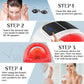 LED Face Light Therapy Mask with Spray Hydration – 7 Color Modes - Aussies Premium
