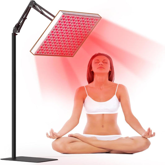 Red Wave Healing Therapy Lamp for Face & Body- Square 🔲 - Aussies Premium