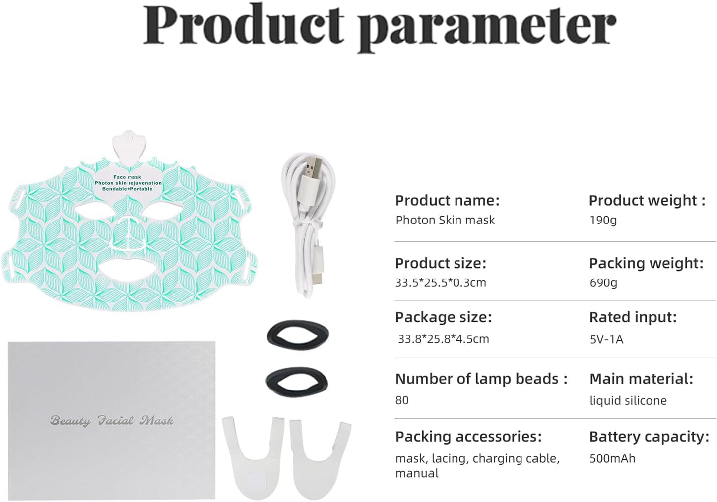 Red Light Therapy 7 - Color LED Face Mask - Bio Healing™
