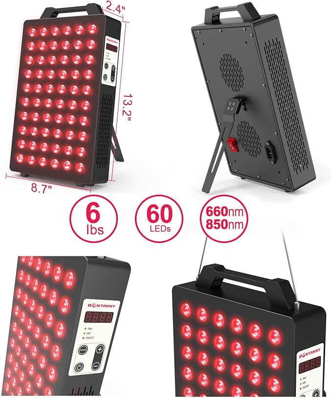 Red Near - Infrared Light Therapy Panel