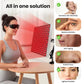 Red Wave Healing Therapy Lamp for Face & Body - Square 🔲