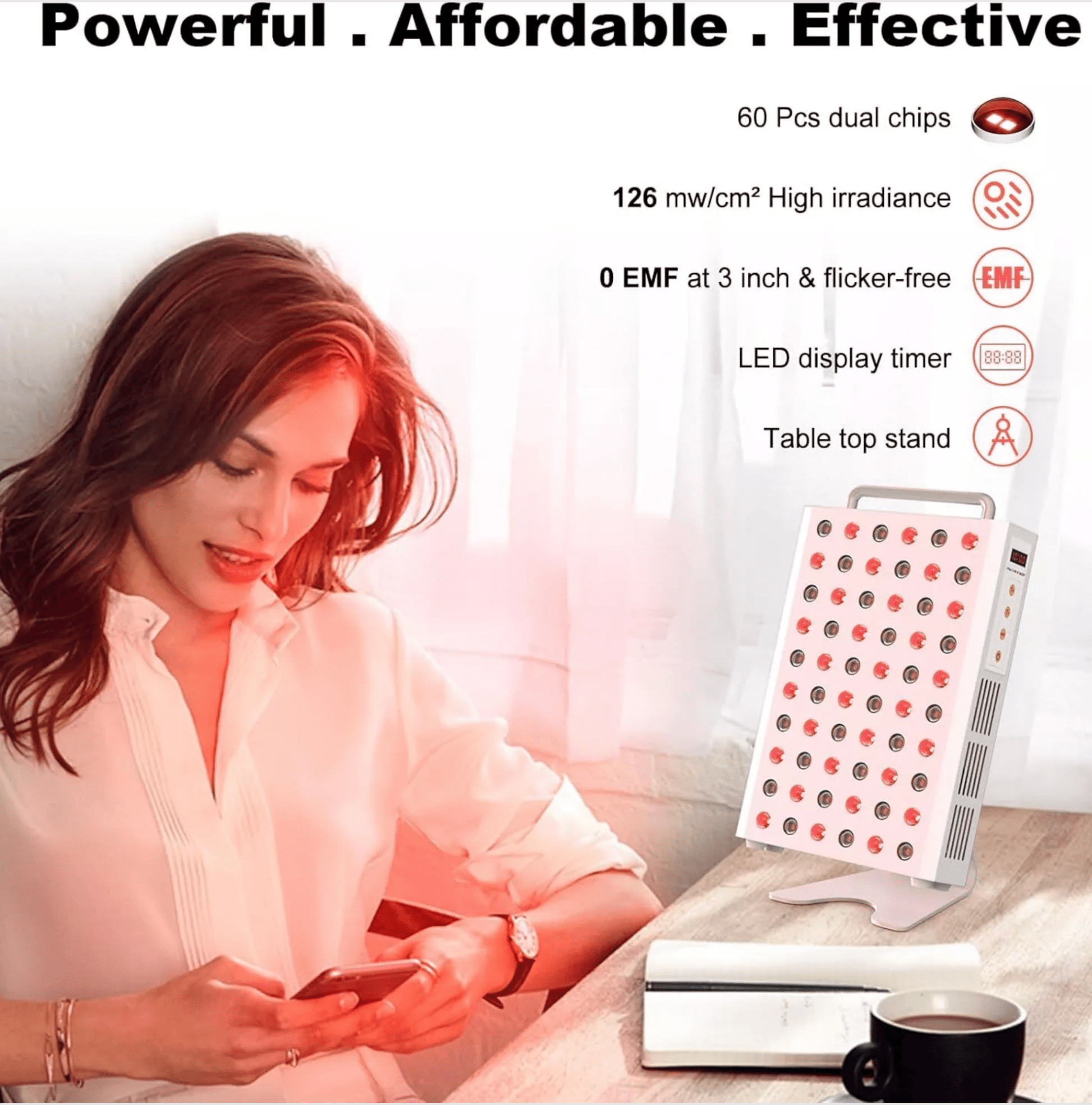 Red Wave Red Light Therapy Panel